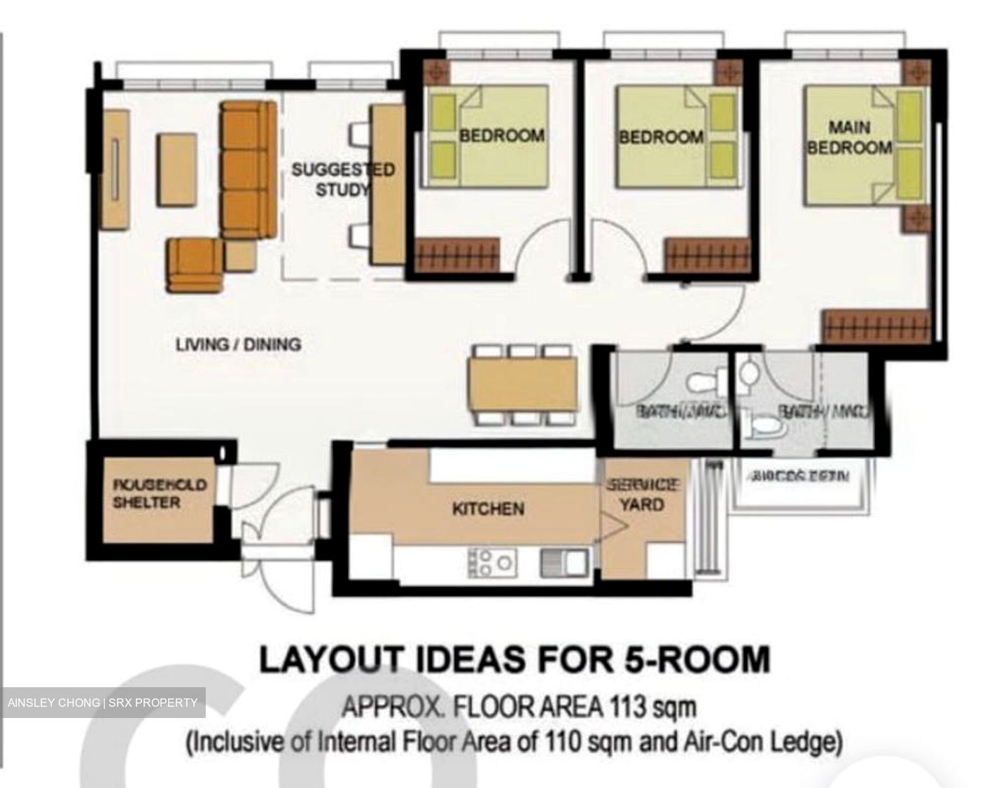 Blk 676C Park Grove @ Yishun (Yishun), HDB 5 Rooms #575856911